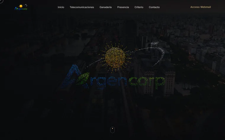 Sitio corporativo de ArgenCorp
